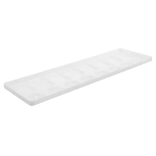 Produktbild: COHEALI Palette Malpalettentabletts Farbtablett Kunstmalereibedarf Kunstmalbrett Aquarellmischer Wasserfarbenmischplatten Praktische Pigmenttabletts Kunststoffpaletten