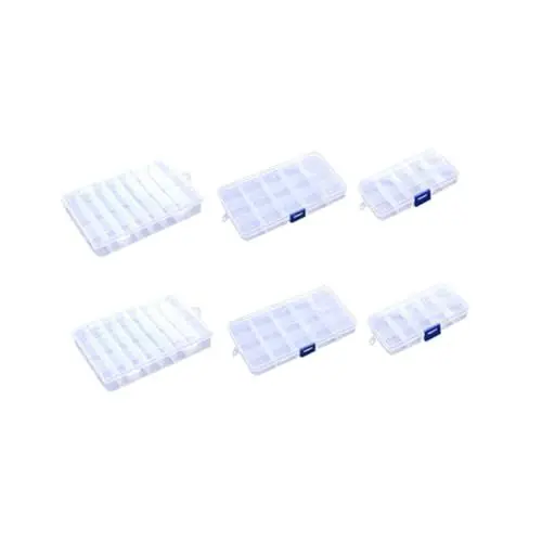 Produktbild: COHEALI Schmuckhalter 6Er-Box schmuckkästchen Schmuck-Organizer Desktop-Schmuckhalter Halloween-Kürbisglas blaues und weißes Porzellan -Organizer gebaut Schmuckständer Aufbewahrungskiste