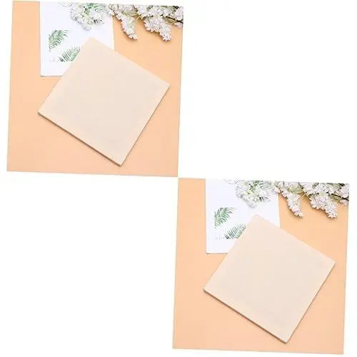 Produktbild: COHEALI Stickerei-Kits 4 Stück Einfarbig M Projekt Frau Stich Für Handarbeit Kleidungsstücke Basteln Stoff Stoff Stanzen Banderolieren Beige Bestickt Xcm-Materialien Handarbeitssets