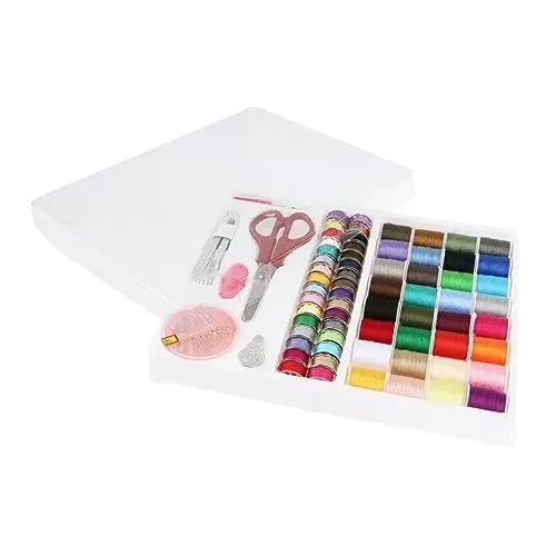 Produktbild: COHEALI Und Style-nähmaschine Nähgarn-set Mini-nähset Nähzubehör Nähwerkzeuge Näh-bastelsets Prämie Nähreparatur Nähzeug Für Miniatur-bausätze Nähmaschinen-kit Erwachsener Reisetasche Kind