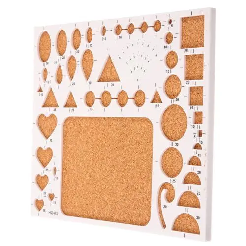 Produktbild: COHEALI Quilling Schlitz Werkzeug Papier Quilling Kit Kork Vorlage Bord Papier Roll Form für Handwerk