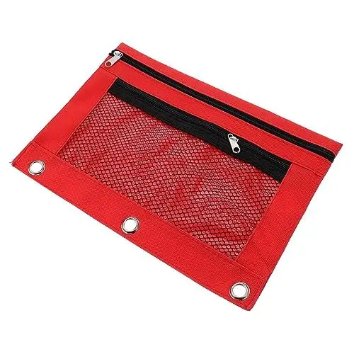 Produktbild: COHEALI Reißfeste Binder Bleistifttasche Oxford Tuch Binder Tasche für 3 Ringe Binder Fleck-binder Stift Tasche