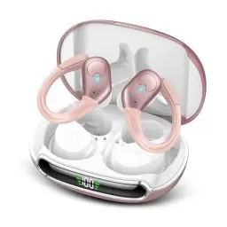 Produktbild: coioc Bluetooth Kopfhörer Sport, Kopfhörer Kabellos Bluetooth 5.3 mit ENC Mikrofon, 60Std HiFi Stereo In Ear Kopfhörer Bluetooth, Ladekoffer LED Anzeige, Comfort Fit, IP7 Wasserdicht Ohrhörer