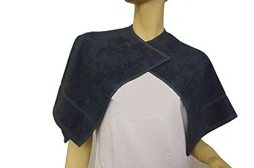 Produktbild: COIPRO Halsausschnitt Handtuch 50 cm x 90 cm Schwarz