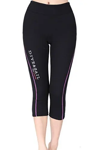 Produktbild: Cokar Damen Neoprenhose Badehose 1.5MM Tauchhose Sonnenschutz Wassersport Warm Schwimmenhose