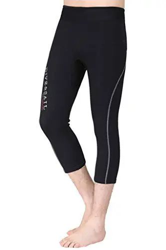 Produktbild: Cokar Herren Neoprenhose Badehose 1.5MM Tauchhose Sonnenschutz Wassersport Warm Schwimmenhose