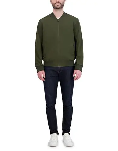 Produktbild: Cole Haan Herren 534an193 Regenjacke, Oliv/Blatt für Mich (Leaf It to Me), XXL