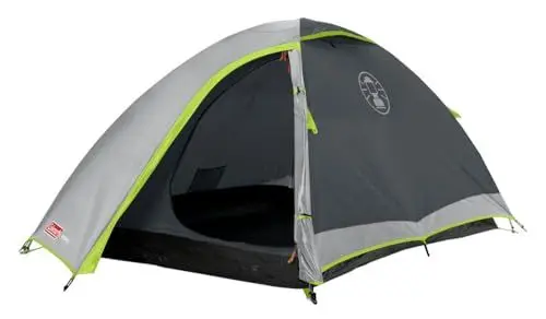 Produktbild: Coleman Darwin 3 Zelt, kompaktes 3 Mann Kuppelzelt, leichtes 3-Personen Camping- und Wanderzelt, 100% wasserdicht, eingenähte Bodenplane, kompaktes und leichtes Iglu-Trekkingzelt, schneller Aufbau