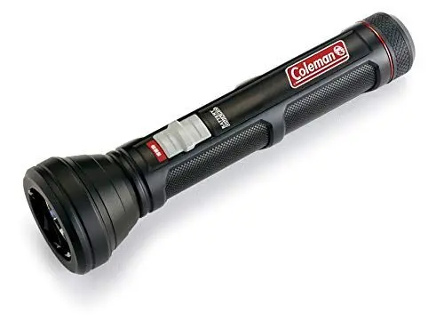 Produktbild: Coleman Taschenlampe BatteryGuard 750 Lumen, CREE LED, extrem hell, für Indoor und Outdoor Einsatz, inklusive 6 x AA Batterien, Schwarz