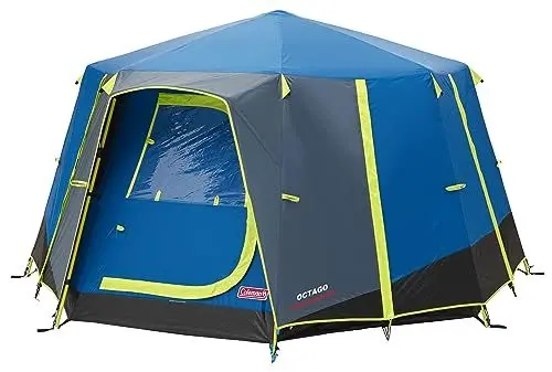 Produktbild: Coleman Unisex, 3 Personen Festivalzelt, Kuppelzelt, 3 Mann Campingzelt wasserdicht mit eingenähter Bodenplane, Blau, 69 x 25 x 25 cm