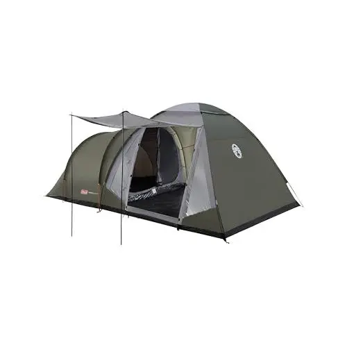 Produktbild: Coleman Waterfall 5 Deluxe Familienzelt, 5 Mann Zelt mit separatem Wohn und Schlafraum, einfach afzubauen, 5 Personen Zelt, Wasserdicht WS 3000mm