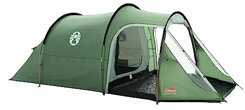 Produktbild: Coleman Zelt Coastline 3 Plus | kompaktes 3 Mann Zelt | 3 Personen Tunnelzelt | leichtes Campingzelt mit Vorzelt und Fenstern | Wasserdicht Dank 3.000mm Wassersäule