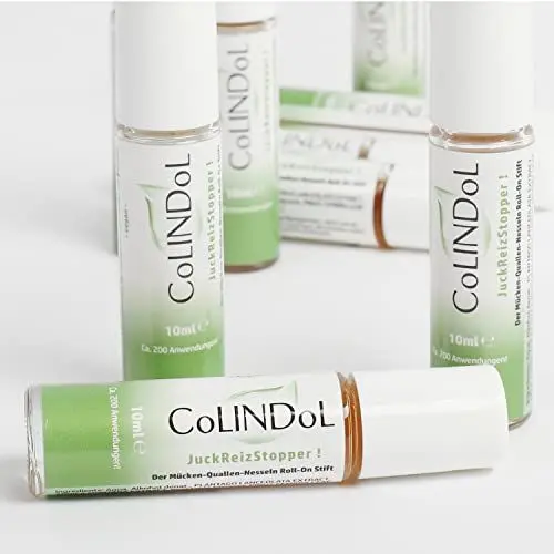 Produktbild: Colindol Gel lindert Mückenstich, Grasmilbenbisse, Wespenstich. Stichheiler, Anti-Juckreiz-Stift. Sehr ergiebig: 200 Anwendungen.