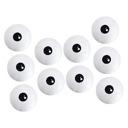 Produktbild: COLLBATH 10St Augapfel Halloween-Dekor Halloween-Party-Ballon halloween kostüme halloween kleidung Schmücken Massenballons Halloween-Latexballons Halloween-Luftballons zur Dekoration