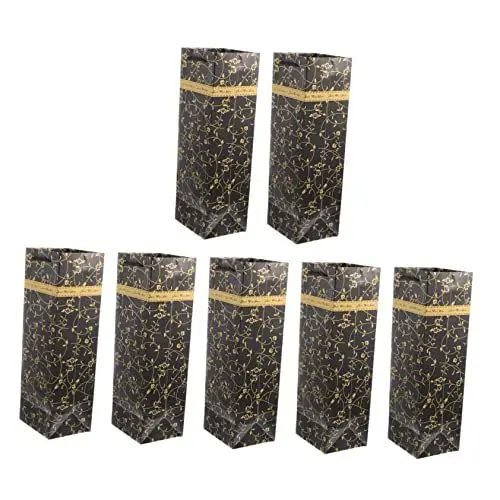 Produktbild: COLLBATH 10St Wein Geschenktüte weinpaket weingeschenktüten Weinverpackung Weintragetasche Taschen für Rotweinflaschen Wein Taschen Weinbeutel Flaschentasche Geschenkbeutel für Wein Papier