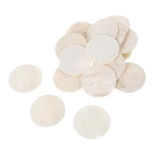 Produktbild: COLLBATH Natürliche Peeling-luffa-rückenschrubber-gesichtsreinigungspads 18-teiliges Set