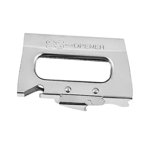 Produktbild: COLLBATH 1Stk Dosenöffner aus Edelstahl Dosenöffner elektrisch Glas Flaschenöffner tragbarer dosenöffner Multifunktionaler Deckelöffner Elektrischer Weinflaschenöffner Bierdeckelentferner