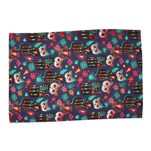 Produktbild: COLLBATH 70x45cm Herbst Geschirrtuch Katzen Küche Duster Weiche Baumwolle Geschirrtuch Hängeschlaufe