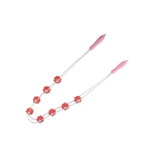 Produktbild: COLLBATH Körpermassagegerät Kunststoff Rückenmassagegerät Rollen PP-Harz Nacken Schulter Rücken Taille Rosa