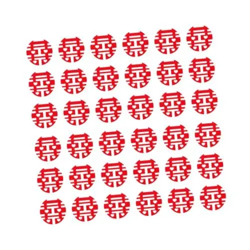 Produktbild: COLLBATH Hochzeitsdekorationen Hochzeitskonfetti Fürs Bett 150 Stück Mini-happy-word-layout Dekoratives Konfetti Aus Vliesstoff