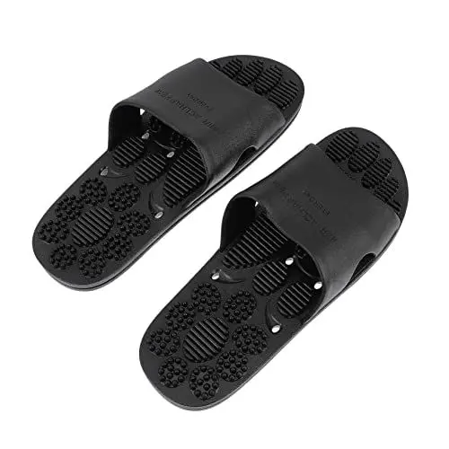 Produktbild: COLLBATH 1 Paar Massage-Sandalen Sandalen für die Reflexzonenmassage Strand Plateausandalen Herren Sandalen Bad flip-flops flipp flop Sommer Sandalen Hausschuhe Indoor-Sandale PVC Green