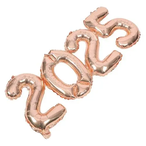 Produktbild: COLLBATH 1 Satz 2025 Ballon 2025 Frohes Neues Jahr Ballon Luftballons Für Das Neue Jahr 2025 Festival-party-zubehör Heliumballons Silvester-party-ballon Feierballons Aluminiumfolie