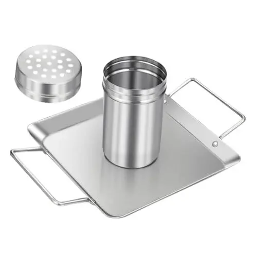 Produktbild: COLLBATH 1 Satz Bier Brathähnchen Rack Außengrills Vertikales Hähnchengestell Halterung Hähnchenbratpfanne Grillplatte Im Freien Campinggrill Putenbraten Werkzeug Rostfreier Stahl Silver