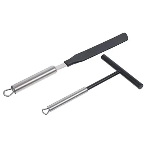 Produktbild: COLLBATH Chef Tool Kit 2-teiliges Crêpe-spatel-Set Ohne Griff Robust Leicht Zu Reinigen Für Das Frühstück