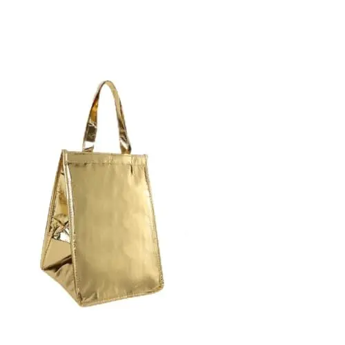 Produktbild: COLLBATH 1pc Aluminium Wärmedämmung Tasche Für Camping Lebensmittel Bento Mittagessen Schule