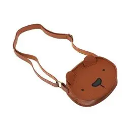 Produktbild: COLLBATH 1stk Kleine Kindertasche Umhängetasche Kinder-Cartoon-Tasche Süße Tiertasche Geldbörse Für Kinder Tasche Mit Schulterkette Tier Handtasche Pu-Leder Baby Taschen Eine Schulter