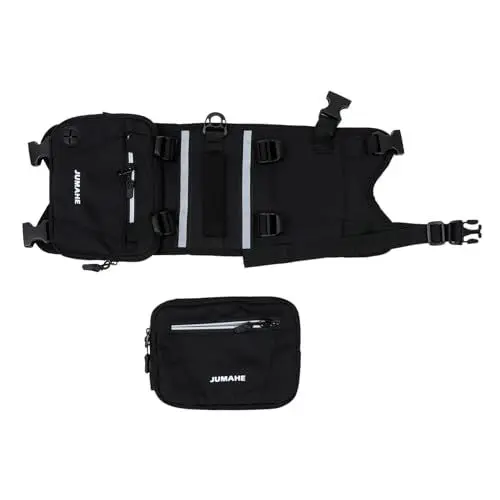 Produktbild: COLLBATH 1stk Rucksack Hund Verstellbare Tasche Wandergeschirr Für Hunde Reiseweste Hound Reise-satteltasche Hundetasche Zum Selbst Wanderweste Für Hunde Hundekotbeutel Oxford-Stoff