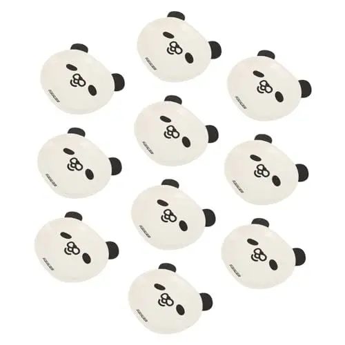 Produktbild: COLLBATH 24St Party Tier Papier teller Papierteller Party-Pappteller Cartoon-Pappteller Babyteller Zoa Panda-Pappteller vielseitige Pappteller Multifunktion Platte Kuchenform Papierfach