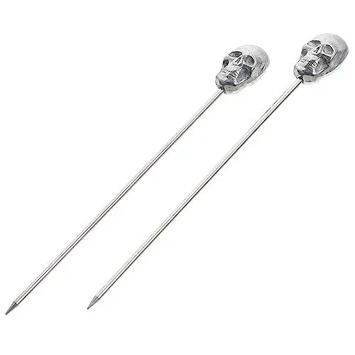 Produktbild: COLLBATH Obstspieße Fruchtspieße 2st -dessert-stift Obstriegel Kuchengabel Creative Fruit Picks Dekore Für Fruchtcocktails Cupcake-topper Haushalts- -picks - -picks Rostfreier Stahl