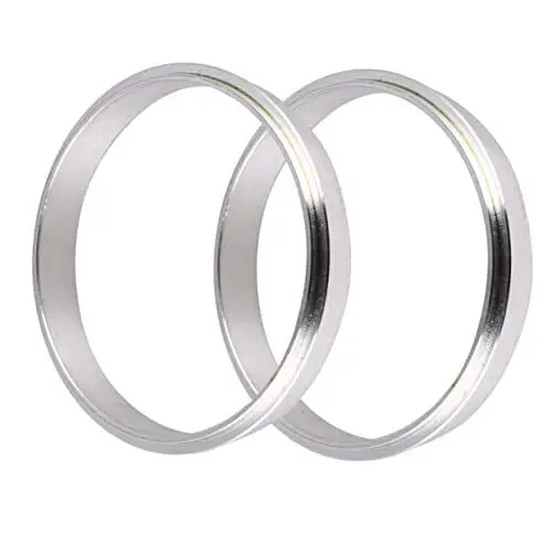 Produktbild: COLLBATH 2St Dichtring Aluminiumring Dichtungsmaschinenring Ersatzdichtung kaffeevollautomat kaffeekapselmaschine Milchtee-Versiegelungszubehör Milchtee-Versiegelungsscheibe Silver
