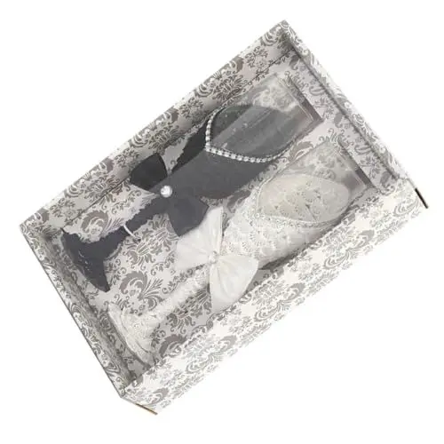 Produktbild: COLLBATH 2 Stücke Kristall Rotwein Kelche Hochzeit Party Gläser Set Für Paare Shiny Box