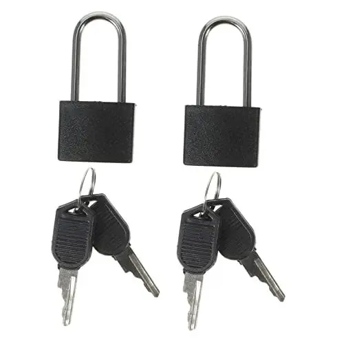 Produktbild: COLLBATH 2 Sets Mini-vorhängeschloss Vorhängeschloss Solide Schlösser Mit Schlüsseln Für Gepäck Schloss Für Zuhause Hotel Bank Schule Einkaufszentrum