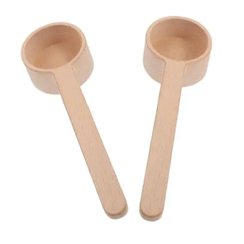Produktbild: COLLBATH Salz Löffel Holz Salz Scoop Würze Löffel Lange Griff Wiederverwendbare Löffel