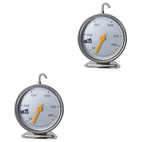 Produktbild: COLLBATH 2 Stück Lebensmittelthermometer Haushaltsthermometer Digitales Thermometer Mikrowellen Thermometer Temperaturanzeige Küchen Backwerkzeug Thermometer Einfach Zu Bedienendes