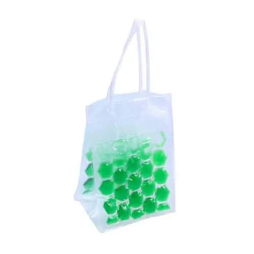 Produktbild: COLLBATH 2 isolierte Kühltasche Flasche Eisbeutel Kühler Gelträgerkühlung große Flasche Picknicktasche Schlauch Eiswein