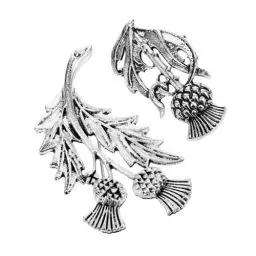 Produktbild: COLLBATH 2st Distelbrosche Schottische Distel Brosche Anstecknadel Schottland-brosche Vintage Irische Brosche Anstecknadel Schal-ring-clip Hochzeit Um Legierung