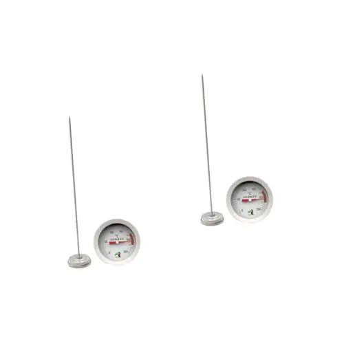 Produktbild: COLLBATH Ölthermometer Küche 2st Kochthermometer Grillthermometer Lebensmittelthermometer Digital Sirup Süßigkeiten-thermometer Marmeladen-thermometer