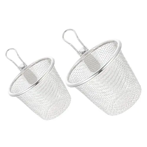 Produktbild: COLLBATH 2er Set Edelstahl Sieb Für Hot Pot Und Frittieren Küchen Sieb Für Nudeln Und Lebensmittel Hitzebeständiger Lebensmittelfilter Spülmaschinenfest Praktische Küchenausrüstung