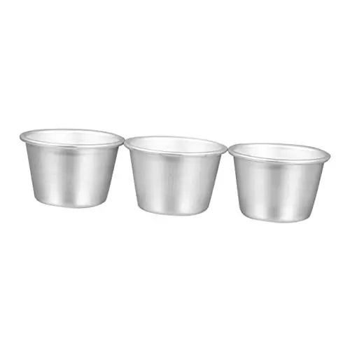 Produktbild: COLLBATH Runde Backformen – 3er-set Formen Aus Hochglänzender Aluminiumlegierung Antihaftbeschichtet Transfer