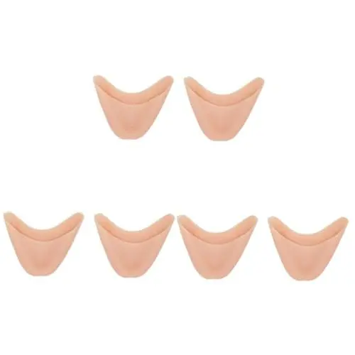 Produktbild: COLLBATH 3 Paar Überzüge Aus Sebs-material Weiche Fußpflege-zehenüberzüge Für Tanzschuhe (haut)