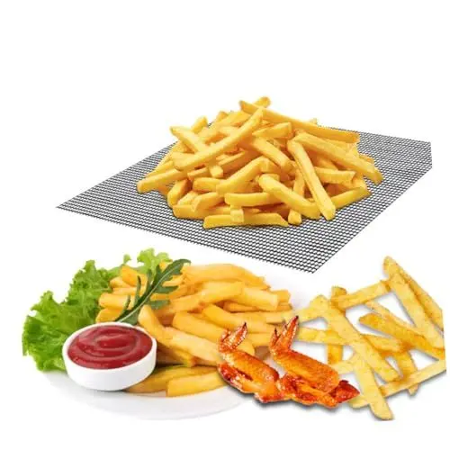 Produktbild: COLLBATH Grillmatten Zum Grillen 3 Antihaft-netzmatten Grillunterlage Für Den Außenbereich Zum Backen Und Kochen