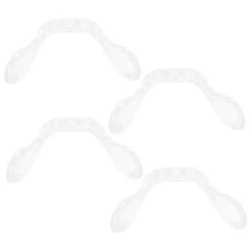 Produktbild: COLLBATH Ersatz-nasenpads Für Brillen 4-teiliges Brillenteil-nasenpads Stabiler Kunststoff Und U-förmiger Nasensteg Für Mehr Komfort
