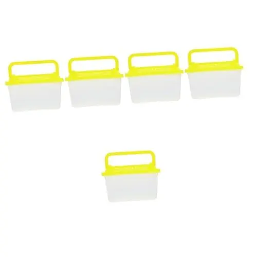 Produktbild: COLLBATH 5 Stück Kunststoff-Aquarium-akklimatisierungsbox Tragbarer Fischtank-schildkrötenhalter Handaquarium Für Einfaches Füttern Haustier-hamsterbox Leichtes Kompaktes Design