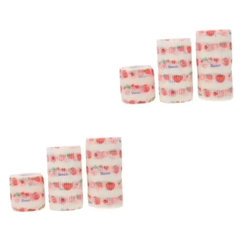 Produktbild: COLLBATH 6 Rollen Anti-schmutz-Verband Für Hunde Ellenbogenbandage Für Hunde Beinbandagen Für Pferde Katzenverband Hundewickel Hundefußverband Hundepfotengaze Mullwickel Für Haustiere Vlies