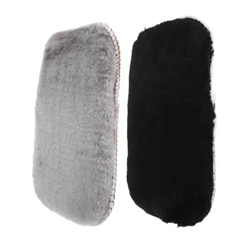 Produktbild: COLLBATH 6 Stk Schuhputzhandschuhe schuhputztuch schuhe putzen Schuhpflegeprodukte Poliertuch für Stiefel Tragbare Schuhreinigungsbürste Plüsch-Schuhhandschuhe Schuhe sauberes Tuch