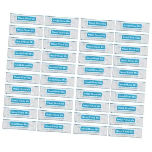Produktbild: COLLBATH 80stücke Nasenspülsalz Päckchen Für Nasenreinigung Nasenpflegesalz Nasensalzbeutel Spülmischung Für Nase Nasensalz
